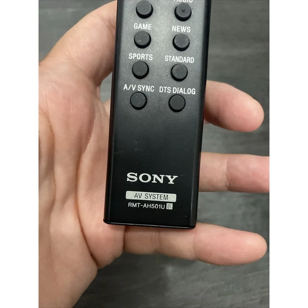 SONY AV SYSTEM REMOTE CONTROL RMT-AH501U Works!
